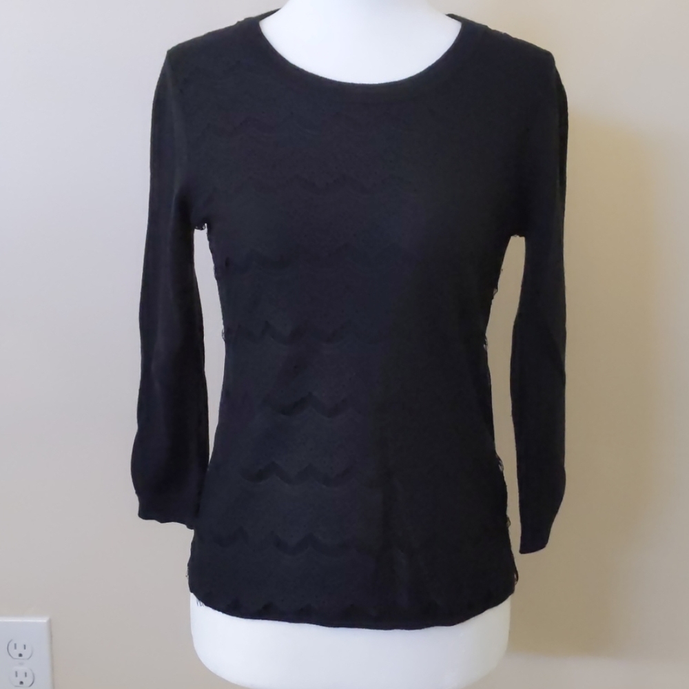 Lace front Banana Republic sweater